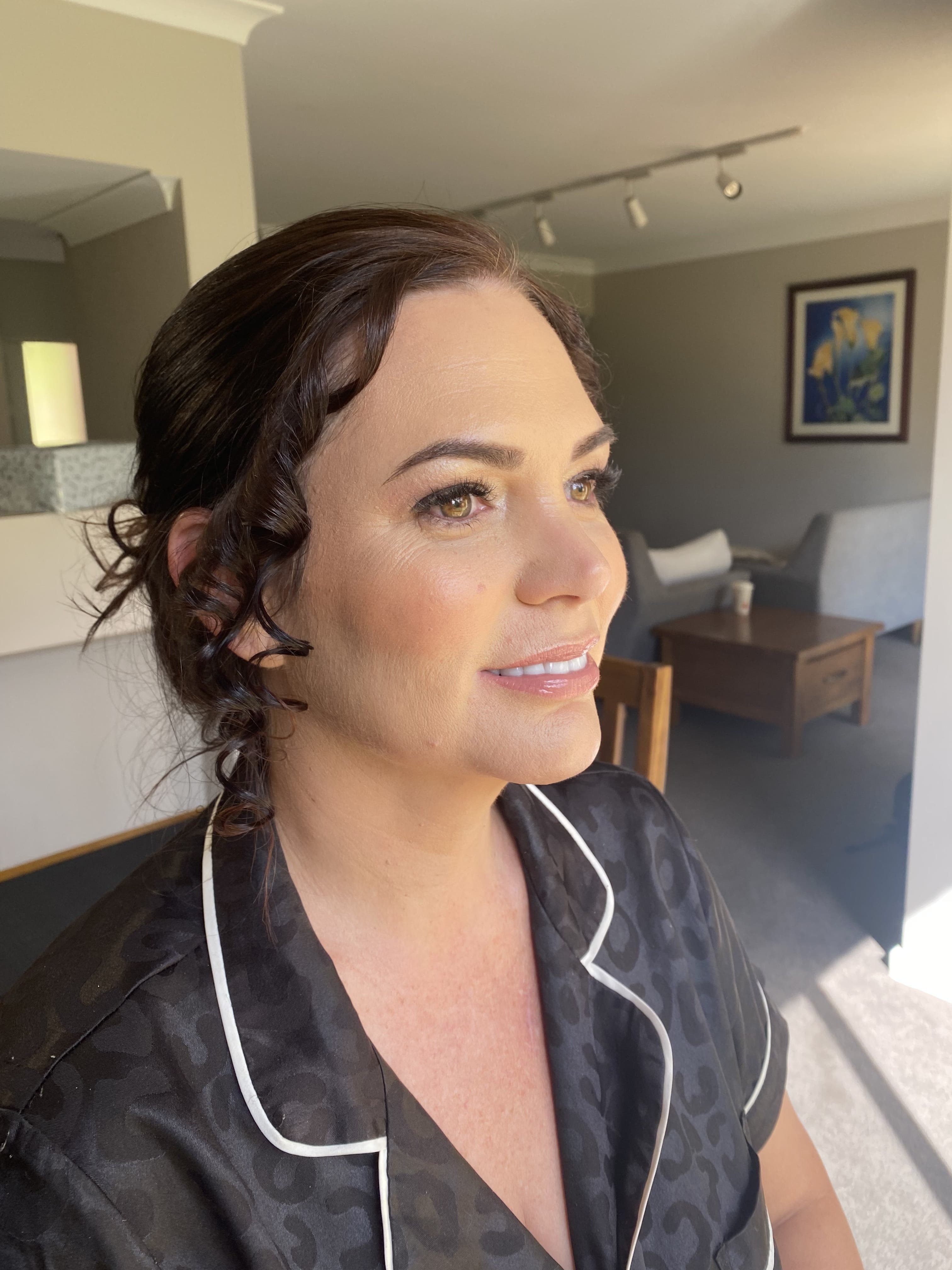 Natural glam makeup Perth